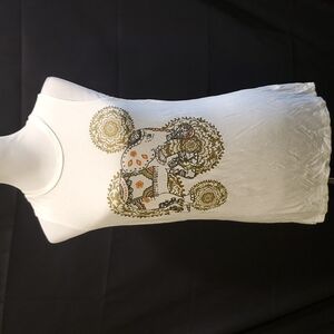 Rosie Harlow Elephant Racerback Tank SZ MD